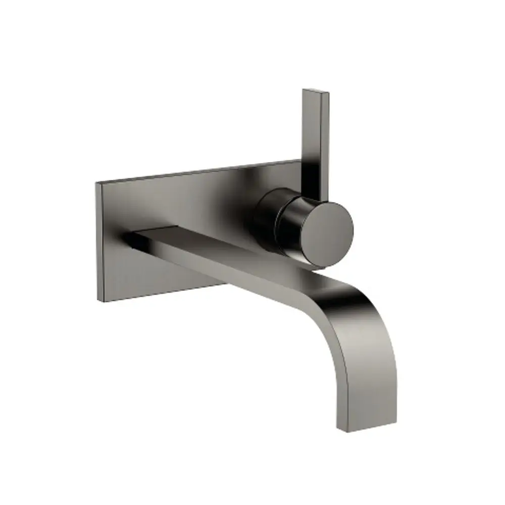 Dornbracht-MEM-Waschtisch-Wand-Einhandbatterie-Ausladung 247mm-Dark Platinum gebürstet, 36865782-99 Galeriebild 1